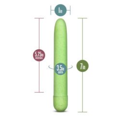 Gaia Biodegradable Eco Vibrator Green - Image 5