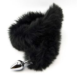Furry Fantasy Black Panther Tail Butt Plug - Image 5