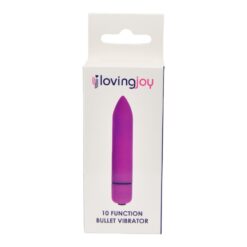 Loving Joy 10 Function Purple Bullet Vibrator - Image 5