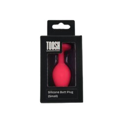 Toosh Pink Silicone Butt Plug Small - Image 9