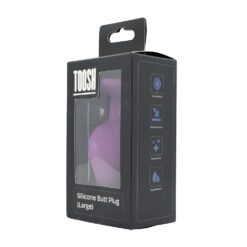 Toosh Purple Silicone Butt Plug Large - Image 9